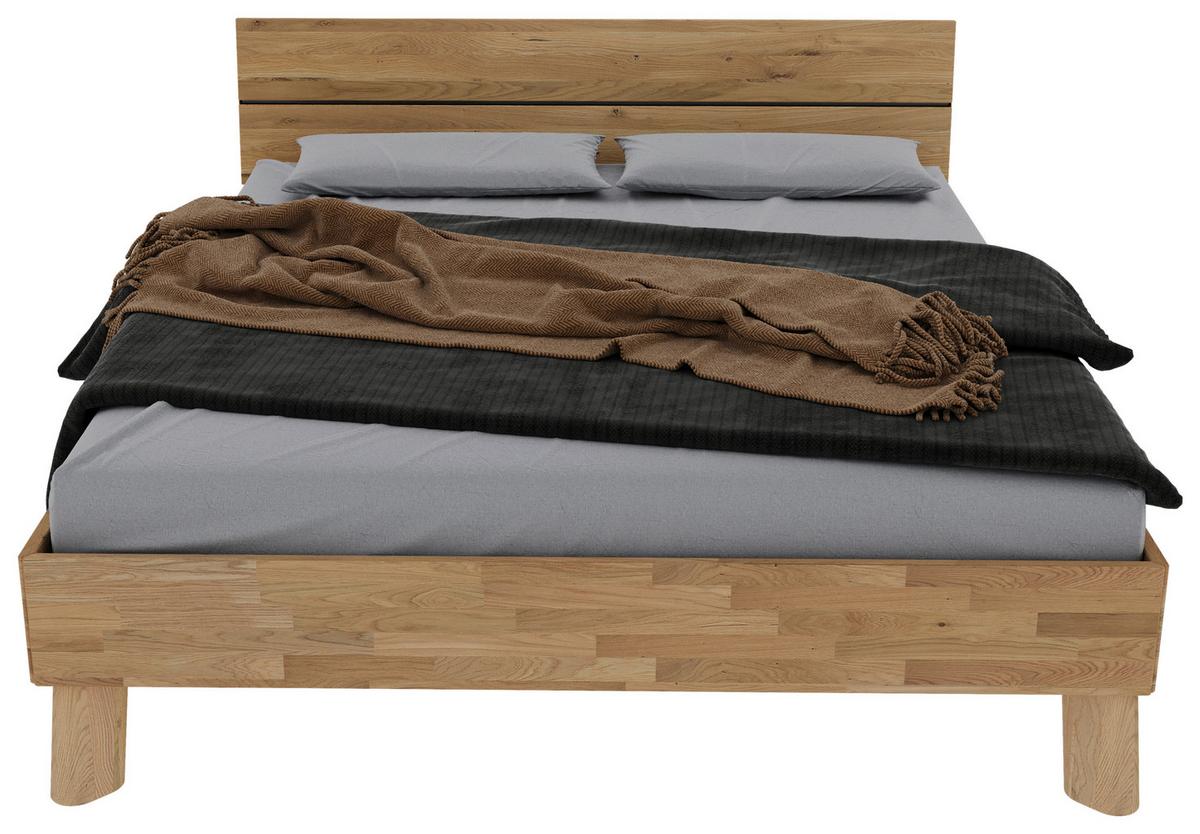 Bett Como Naturfarben 160x200cm - Naturfarben, MODERN, Holz (160/200cm) - MID.YOU