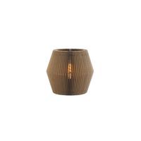 Tischleuchte 50418/1-20 - Naturfarben, Design, Wellpappe (ø 28/26cm) - Hell
