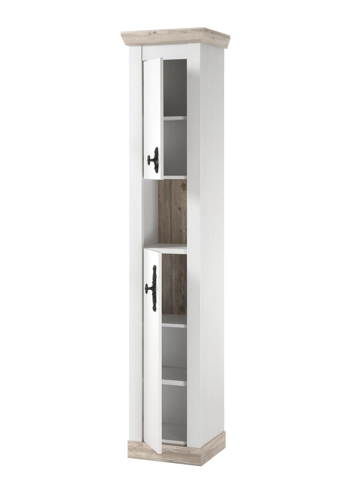 Hochschrank Florenz Pinienfarben B: 42cm - Pinienfarben, Design, Holzwerkstoff (42/200/35cm) - MID.YOU