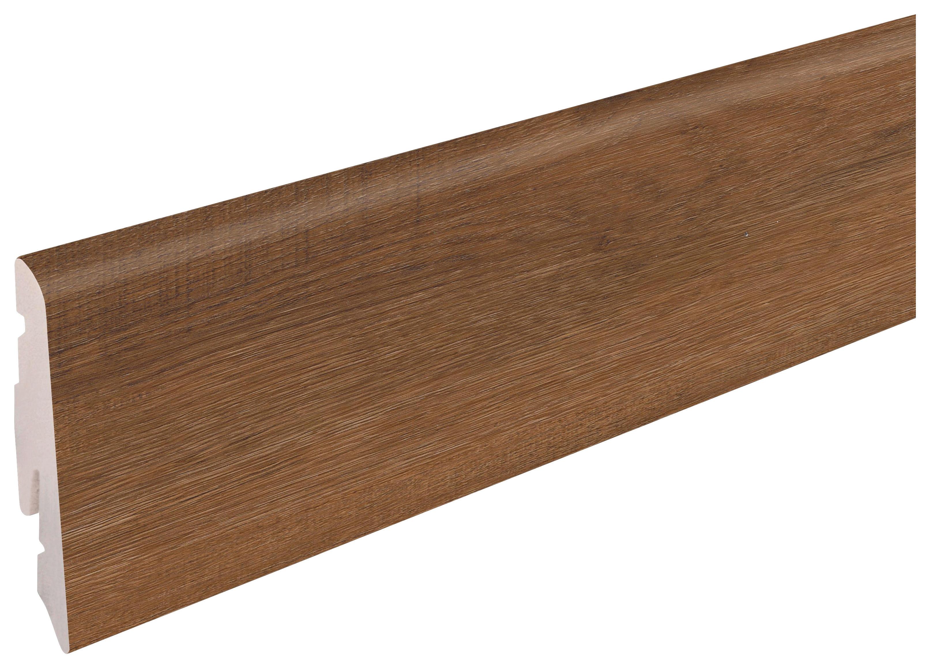 Sockelleiste Chene Rustic - Rostfarben, Basics, Kunststoff (240/5.8/1.2cm)