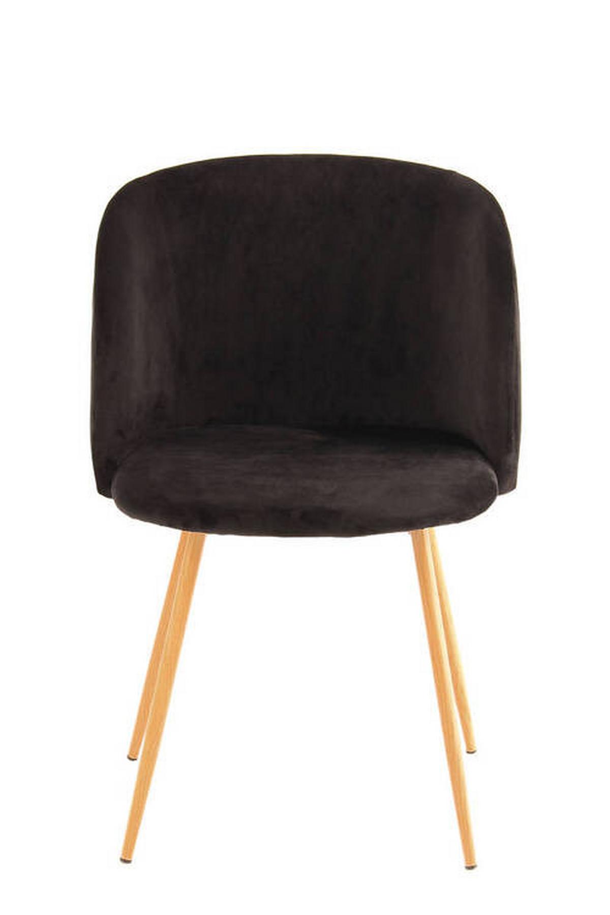 Sada stoličiek 2 kusy - čierna, Design, kov/plast (54/84/56cm)