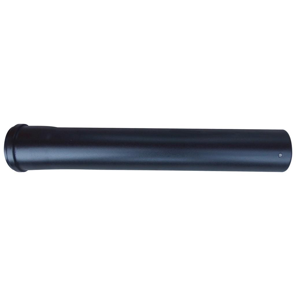 Ofenrohr gerade ø 8 cm L: 15 cm Schwarz keramikbeschichtet