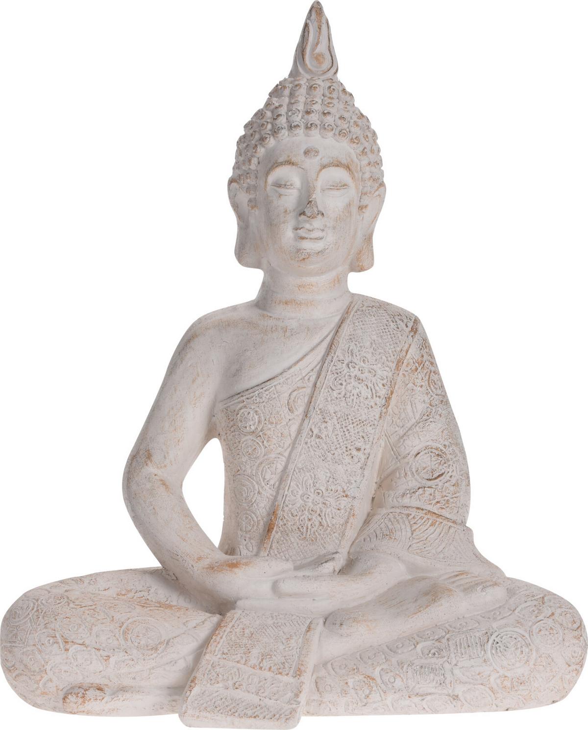 Buddha Ülő Buddha - (30,5/17,5/36cm)