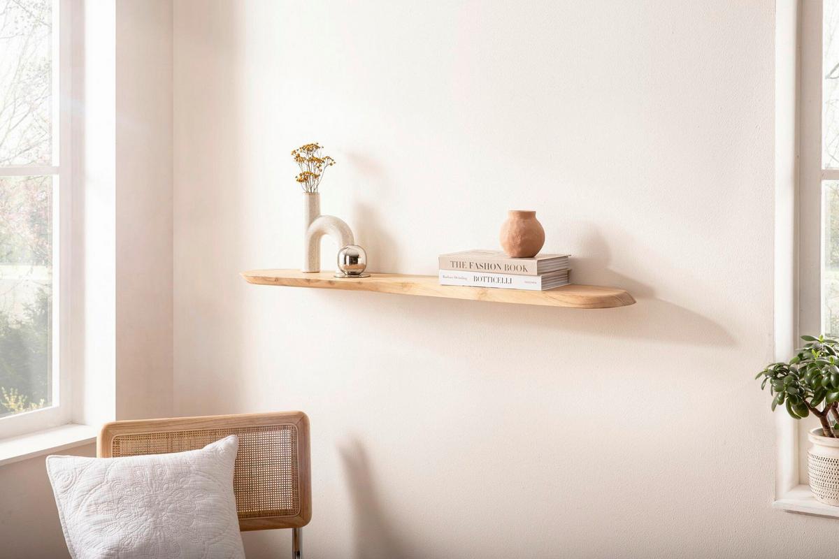 WANDBOARD Akaziefarben B: 120cm - Akaziefarben, Design, Holz (120/3/20cm) - Livetastic