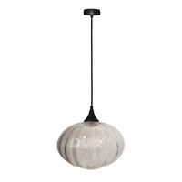 Pendelleuchte 50101277 Exeter - Schwarz, KONVENTIONELL, Glas/Metall (26.5/26.5/90cm)