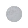 Hochflorteppich Blau/grau Rabbit Rund D: 160 Cm - Blau/Grau, Trend, Textil (160cm) - Kayoom