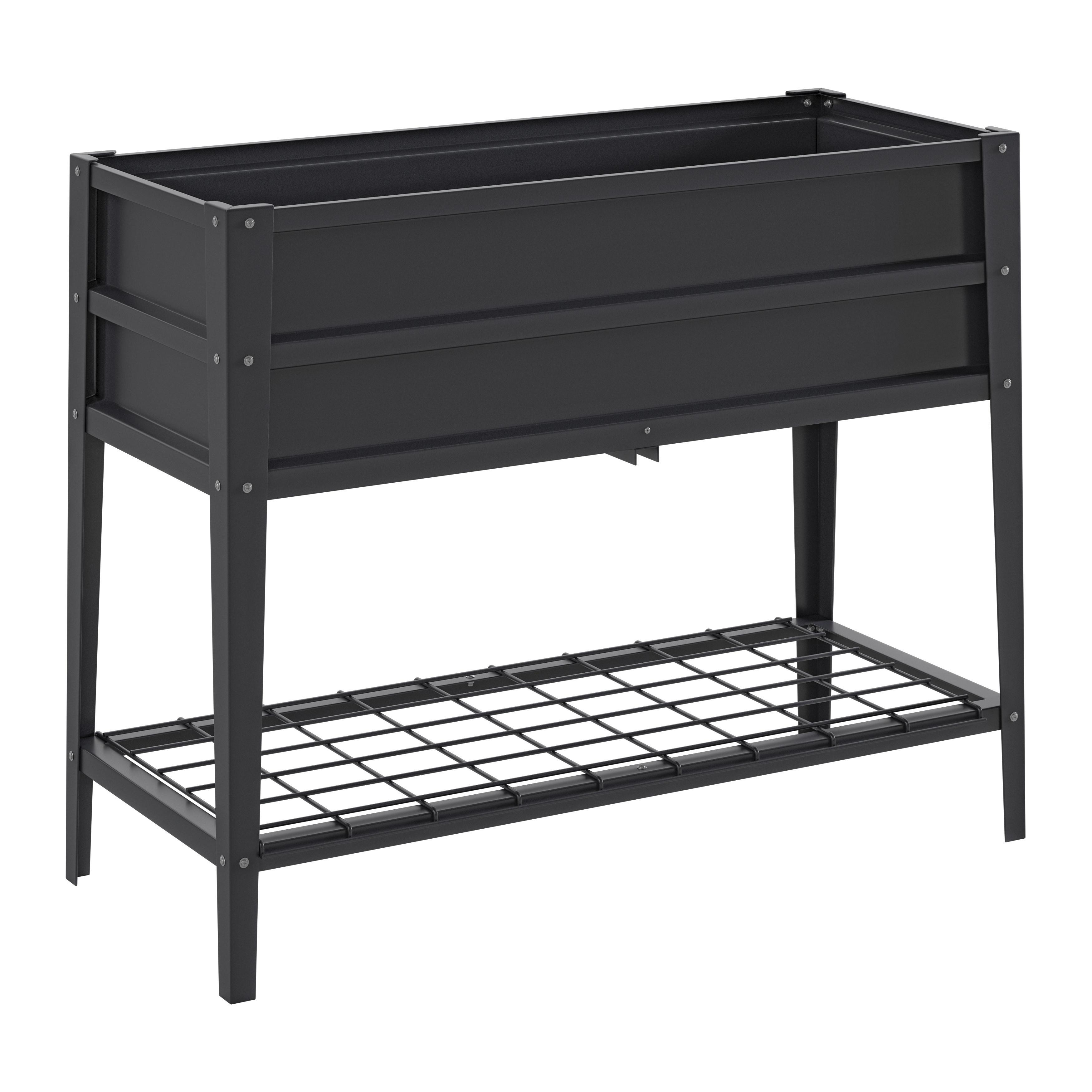 Hochbeet Robus - Anthrazit, MODERN, Metall (100/80/40cm) - Luca Bessoni