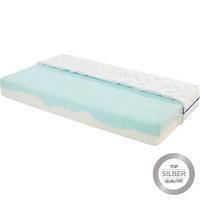 Komfortschaummatratze Ergo Duo 90x200cm Fest - Weiß, Textil (90/200cm) - Primatex