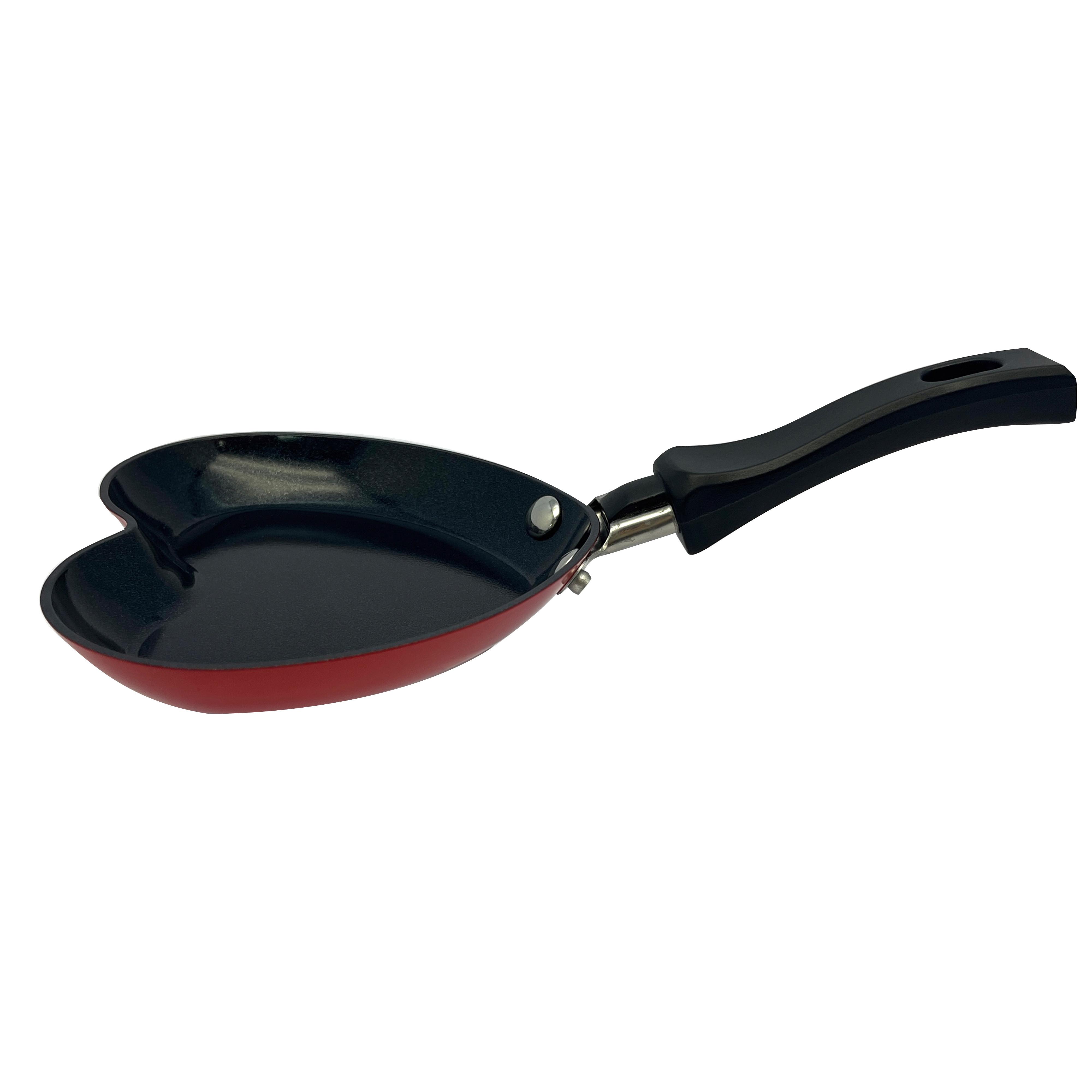 Crepespfanne Holly - Rot/Schwarz, MODERN, Kunststoff/Metall (14/10,7/2cm) - Luca Bessoni