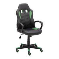 Kancelářská židle LIA -EXKLUSIV- - černá/zelená, Moderní, textil/plast (56/104-113/64cm) - Mömax