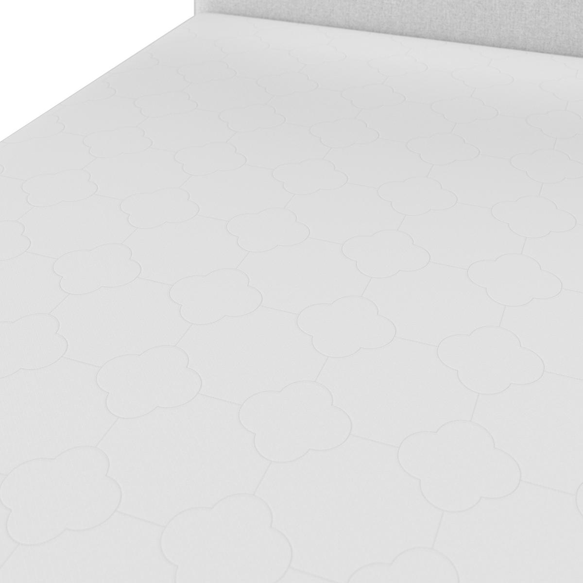 Boxspringová postel MARCO 180x200, světle šedá - černá/světle šedá, Moderní, dřevo/textil (180/200cm) - Bessagi