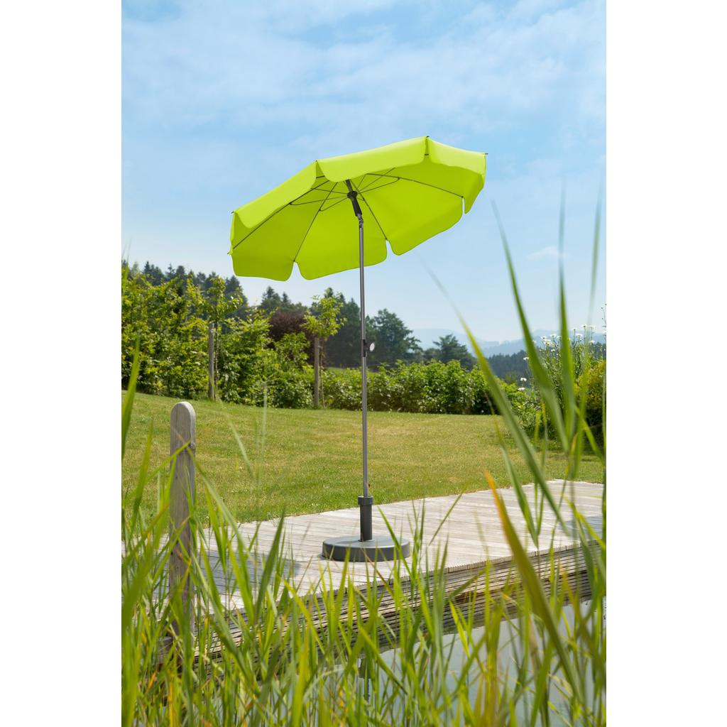Sonnenschirm Locarno BxHxT: 150x220x150 cm Hellgrün