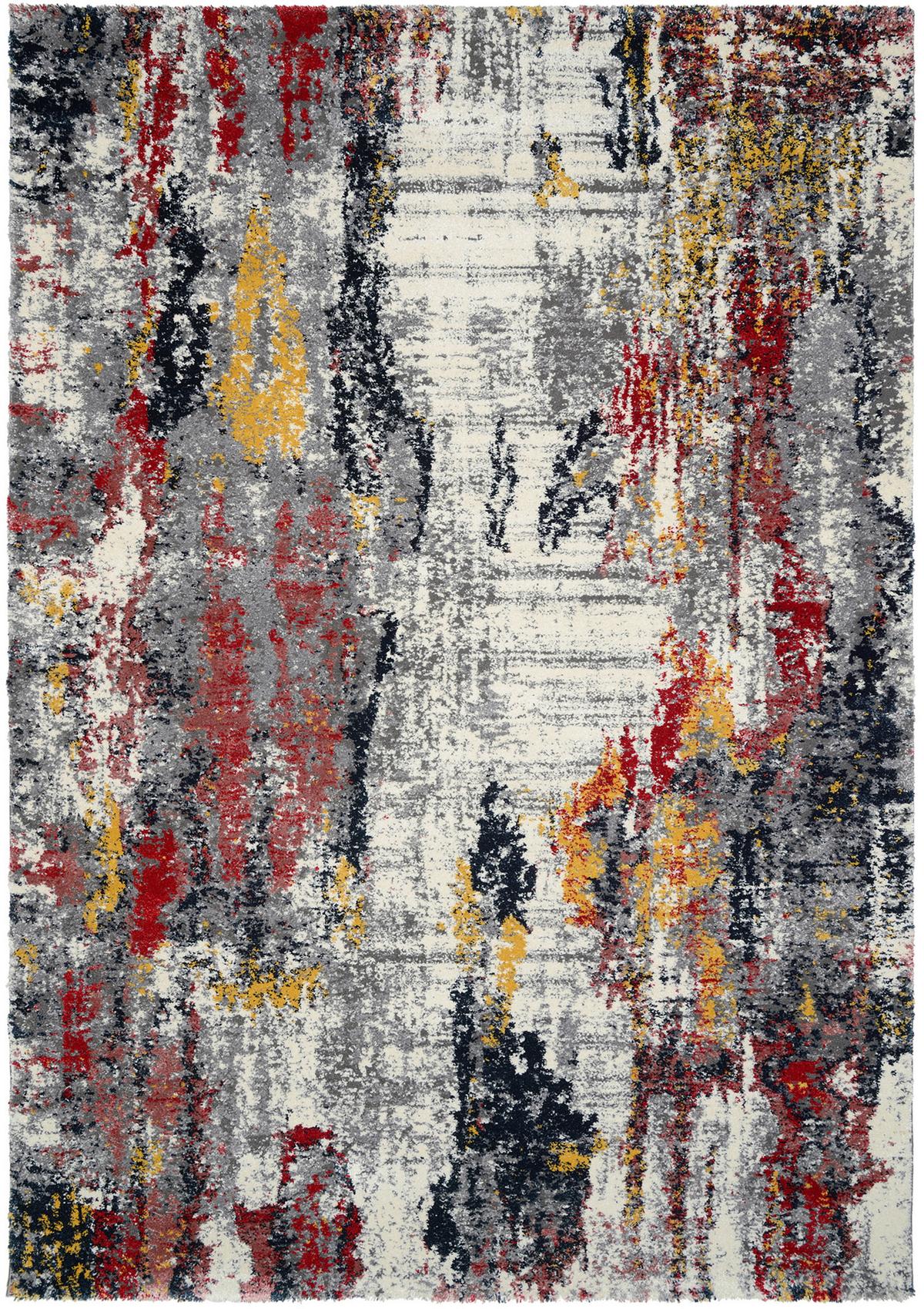 Webteppich Multicolor Timeline Spring 160x230 cm - Multicolor, Design, Textil (160/230cm) - Novel