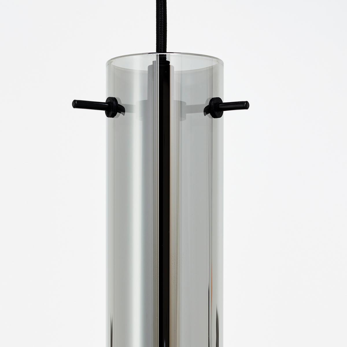 Hängeleuchte 99209/06 Glasini - Schwarz, Design, Glas/Metall (14,5/199cm) - Brilliant
