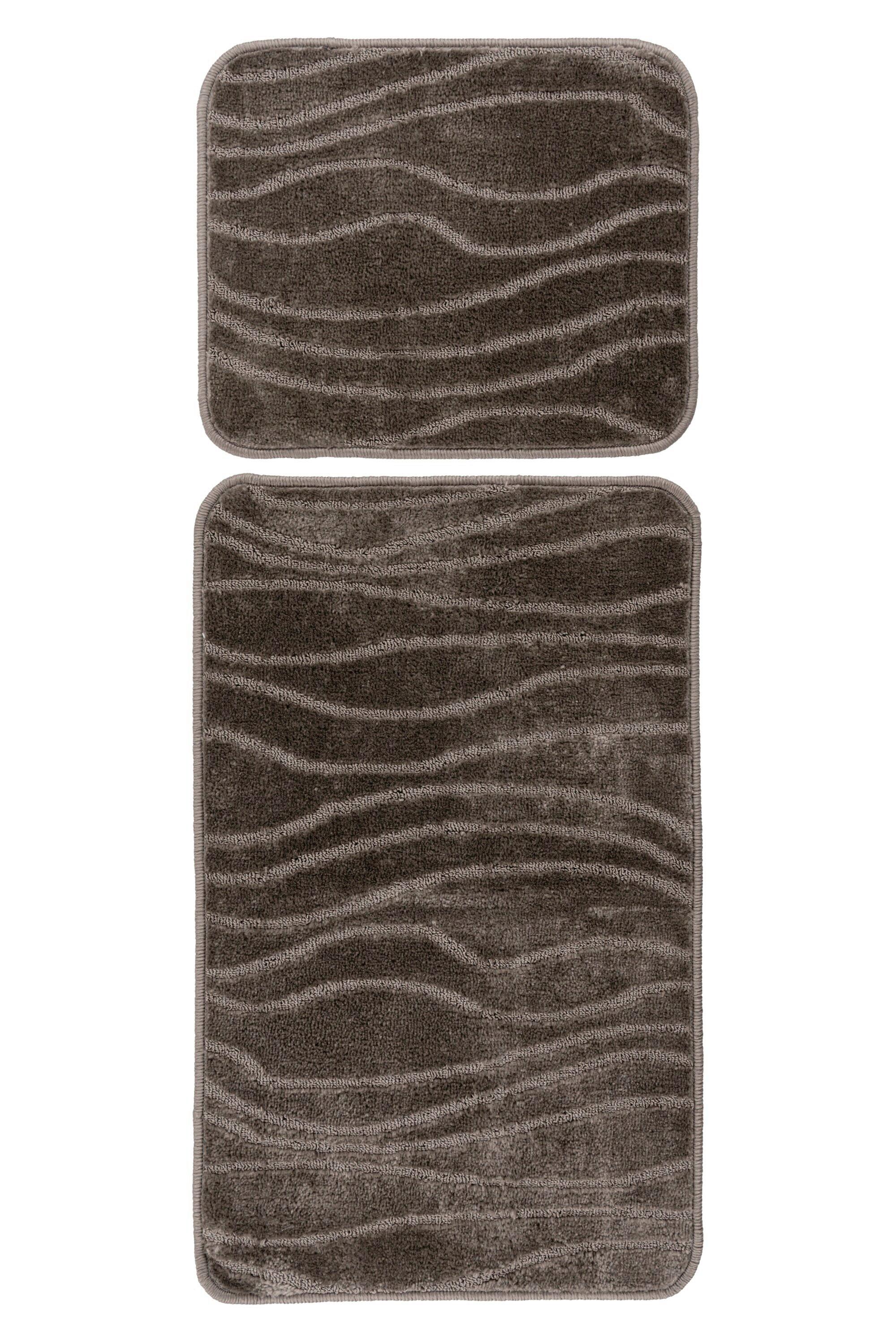 Fotografia produktu: SADA KÚPEĽŇOVÝCH PREDLOŽIEK LAGOON 225 TAUPE 2ER-SET
