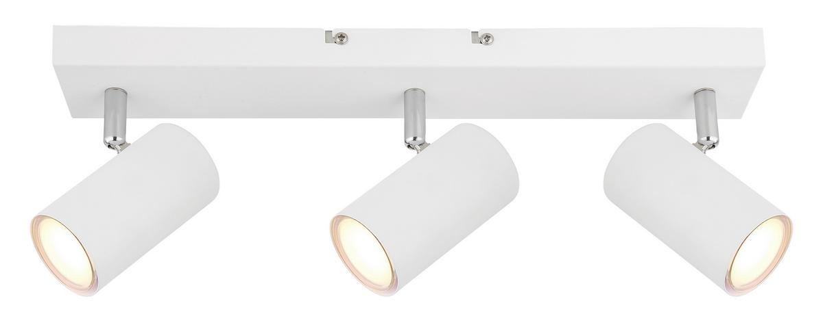 Strahler 57911-3w - Weiß, Basics, Metall (41/6/120cm) - Globo