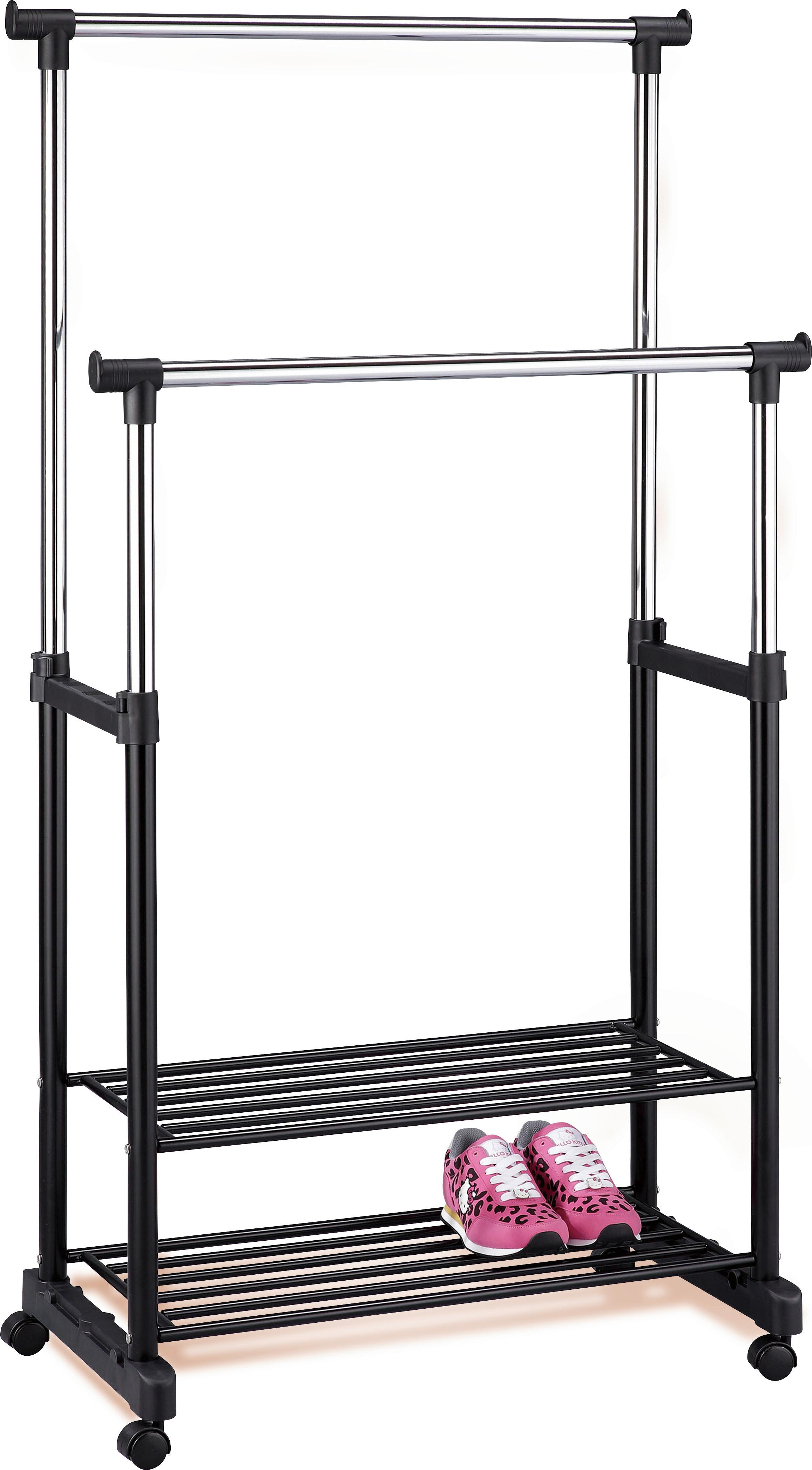 Kleiderwagen Tacitus 81x118x43 cm Mit 2 Ablagen