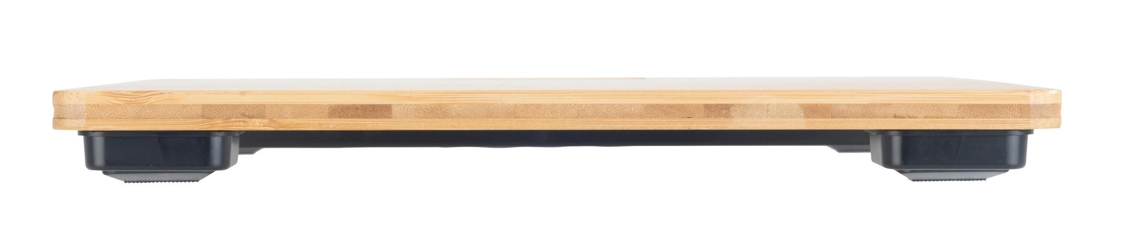 Personenwaage Digital Wenko Bambus Bis 180 Kg - Naturfarben, MODERN, Naturmaterialien (30/2,7/30cm) - Wenko