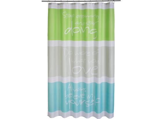 Záves Do Sprchovacieho Kúta Always - sivá/zelená, textil (180/200cm) - Mömax modern living Záves Do Sprchovacieho Kúta Always - sivá/zelená, textil (180/200cm) - Mömax modern living