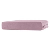 Spannleintuch Tamara Rose 90-100x200 cm Jersey - Rosa, KONVENTIONELL, Textil (90-100/200cm) - Ondega