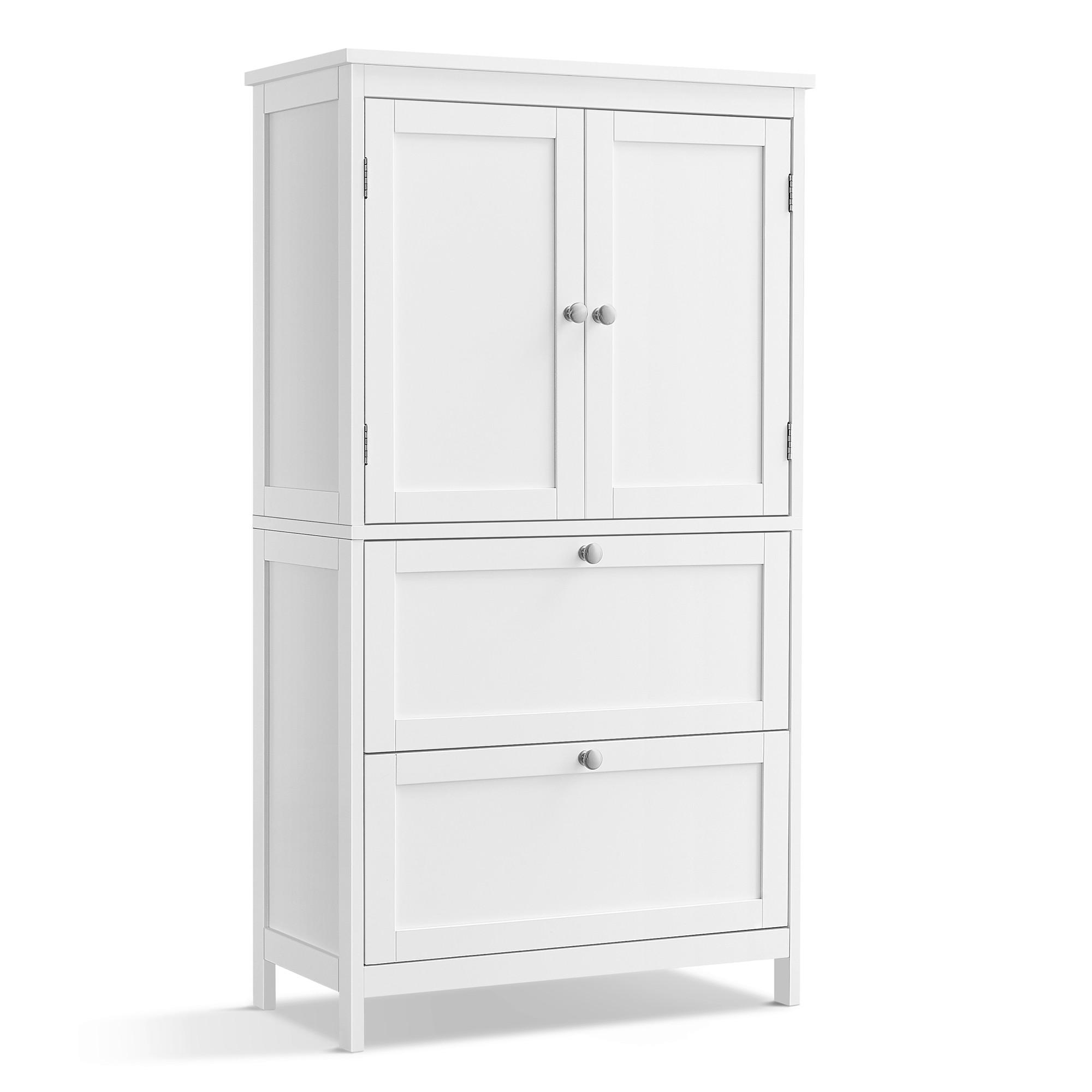 Hochschrank Bbc551p31 - Weiß, Trend, Holzwerkstoff (60/110/30cm) - MID.YOU