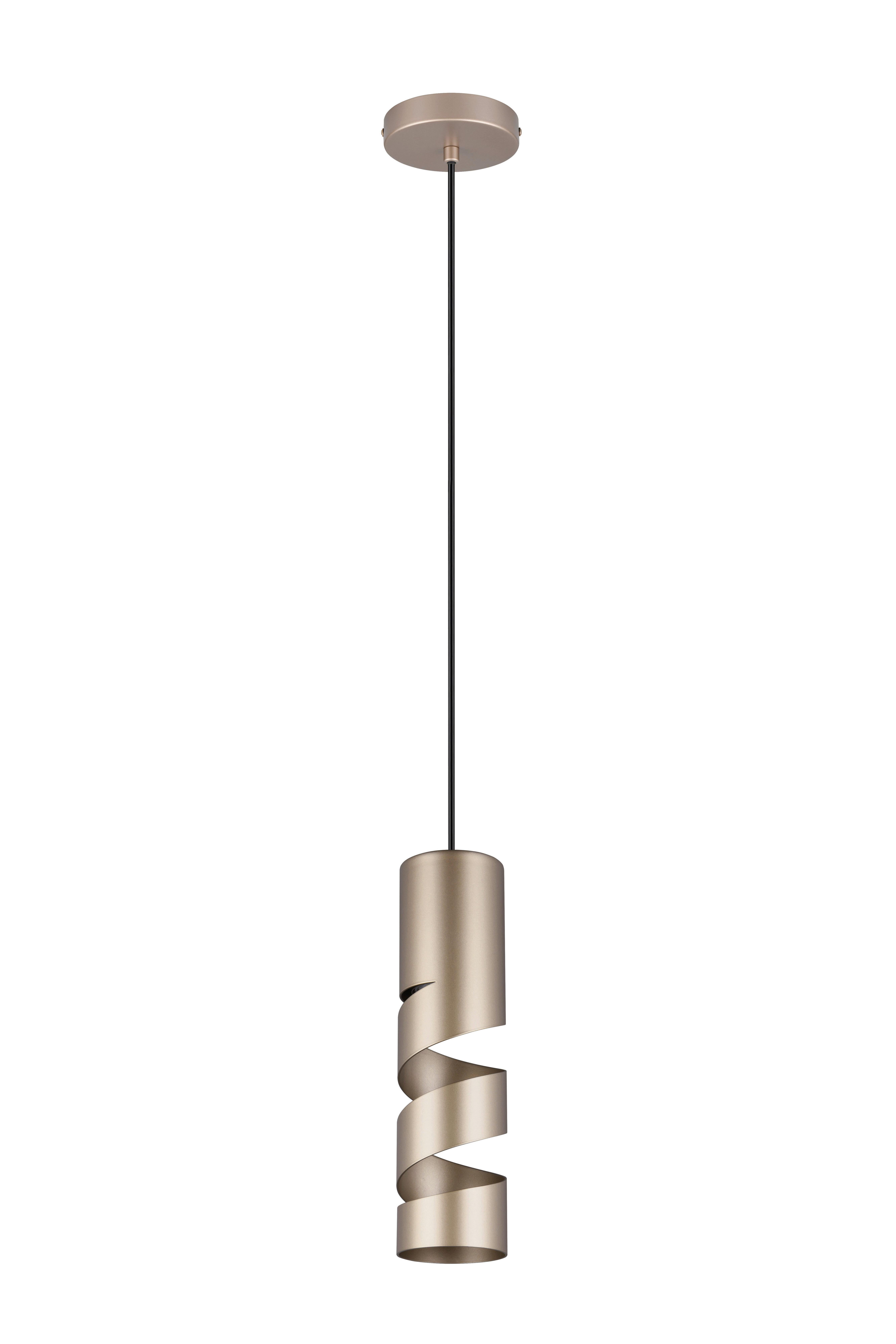 Pendelleuchte 364000165 Stream - Braun, Design, Metall (12/150cm) - Trio Leuchten