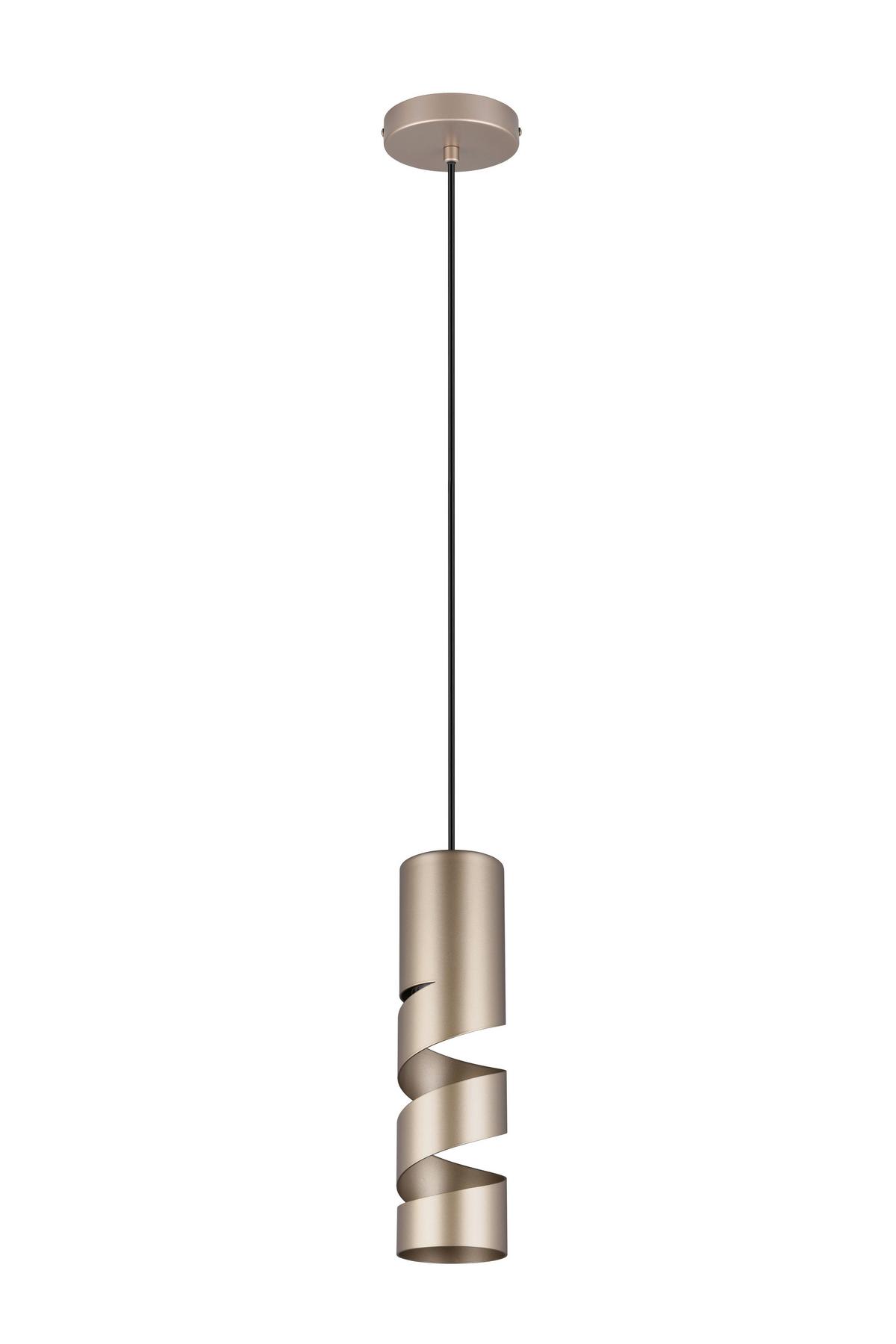 Pendelleuchte 364000165 Stream - Braun, Design, Metall (12/150cm) - Trio Leuchten
