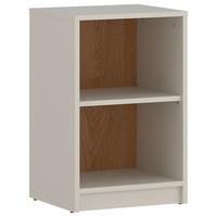 regál FANO dekor kašmír/dub - čierna/kašmírová, Modern, kompozitné drevo/plast (40/64,1/40cm) - Modern Living