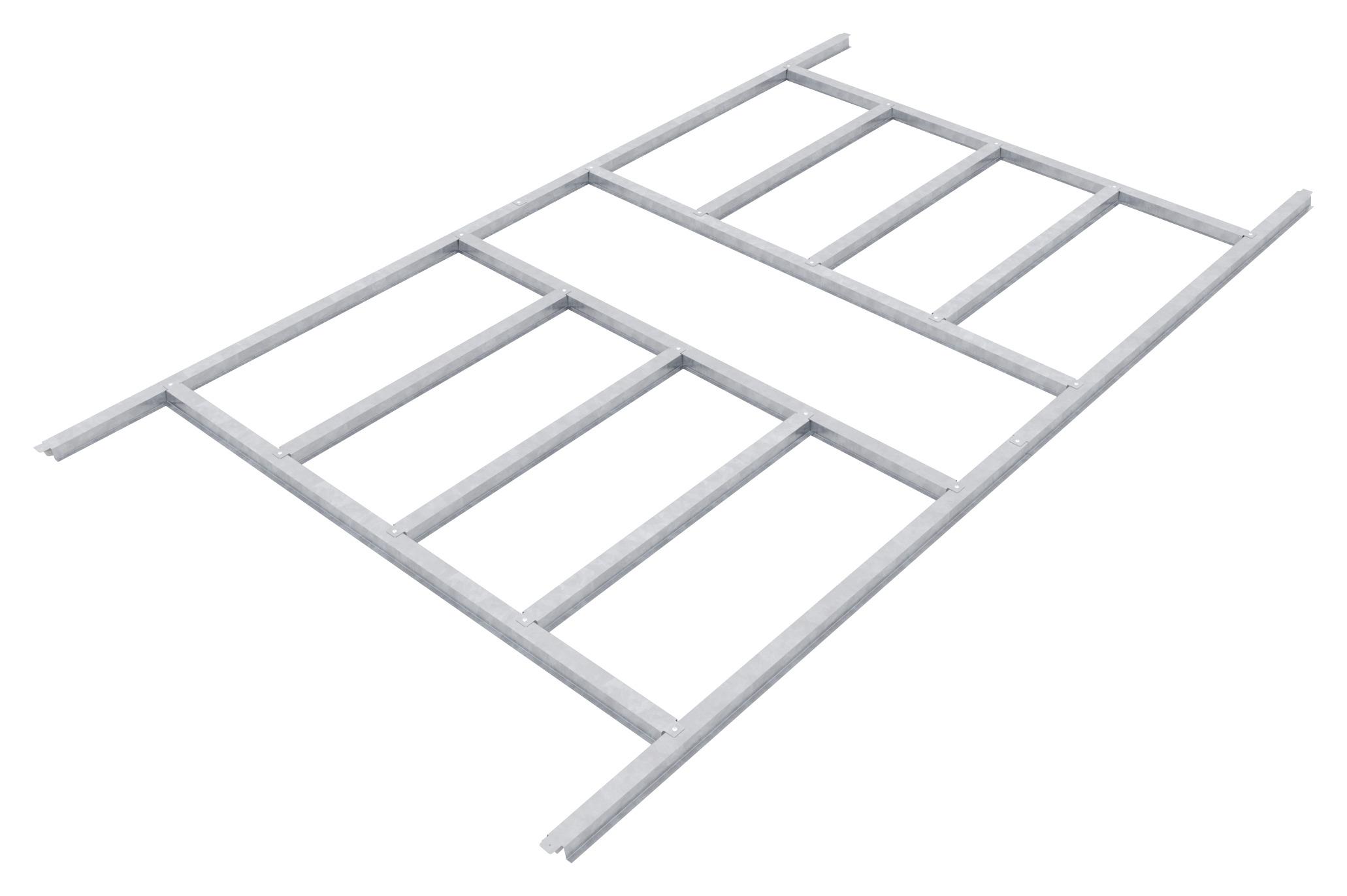 BODENFUNDAMENT LÜBECK 86 aus verzinktem Stahl