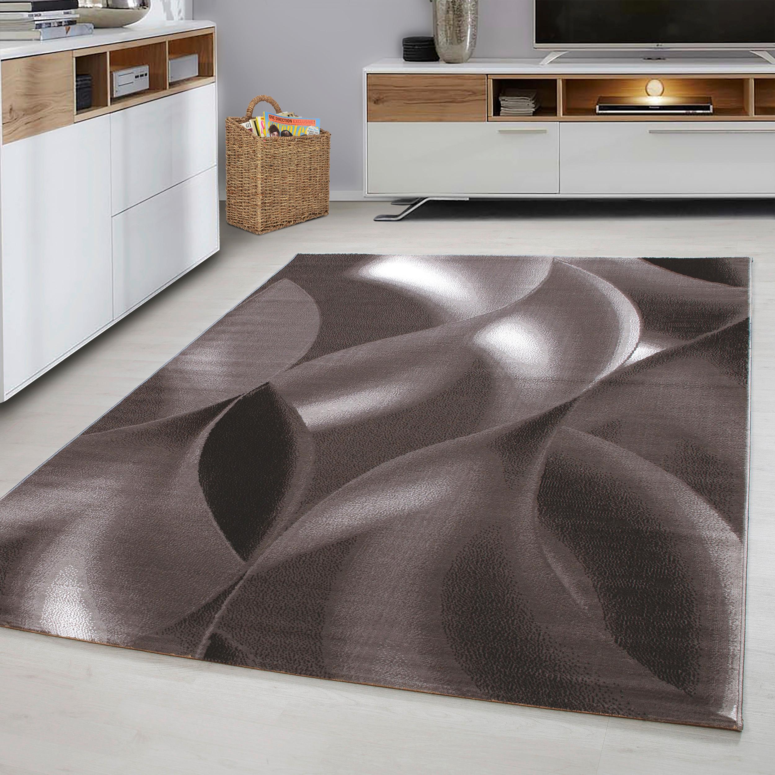 Webteppich Braun/Weiß Naturfaser Plus 200x290 cm - Braun/Weiß, Design, Textil (200/290cm)