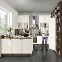 Beépíthető Konyha Home - tölgyfa színű/fehér, Modern, faalapú anyag - Express