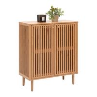 KOMODA BARCELONA -EXKLUSIV- - přírodní barvy/barvy zlata, Lifestyle, kov/kompozitní dřevo (76/90/35cm) - Mömax