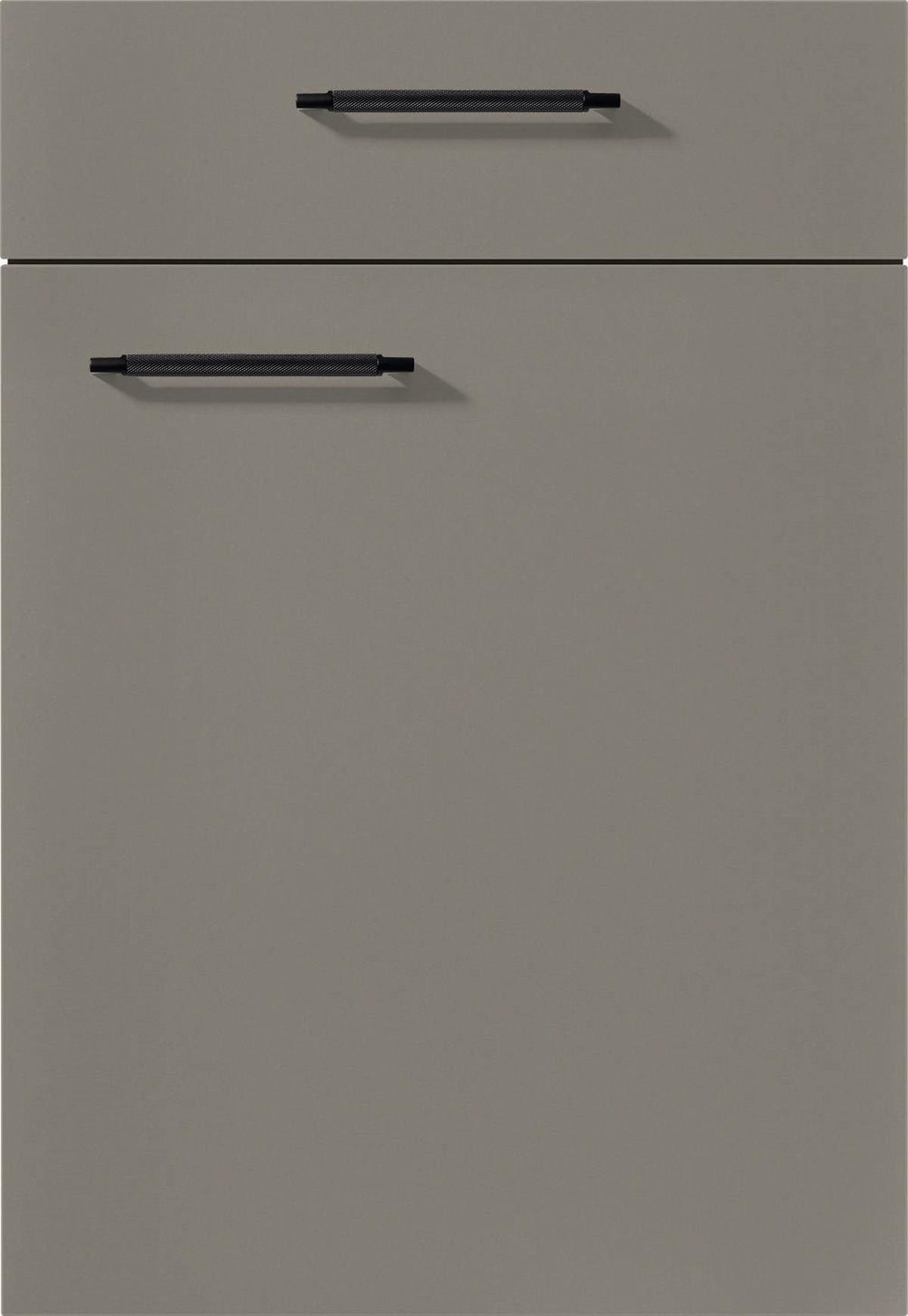 Front: Taupegrau Ultramatt Front Eastbourne - Taupe, MODERN - Vertico