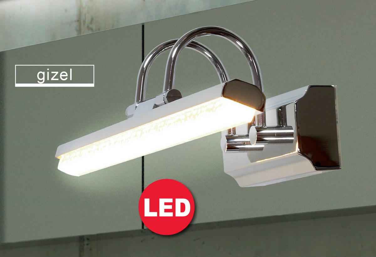 Led-wandleuchte 21-73396 - Chromfarben, Basics, Metall (14/40/11cm)