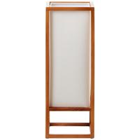 Tischlampe Seaside Weiß/ Naturfarben mit Schnurschalter - Naturfarben/Weiß, Natur, Holz/Textil (53/20/20cm) - Brilliant