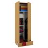 Víceúčelová skříň VALNDOL, se zásuvkou, barva buku - barvy stříbra/barvy buku, Moderní, kompozitní dřevo/plast (70/198/39cm) - MID.YOU