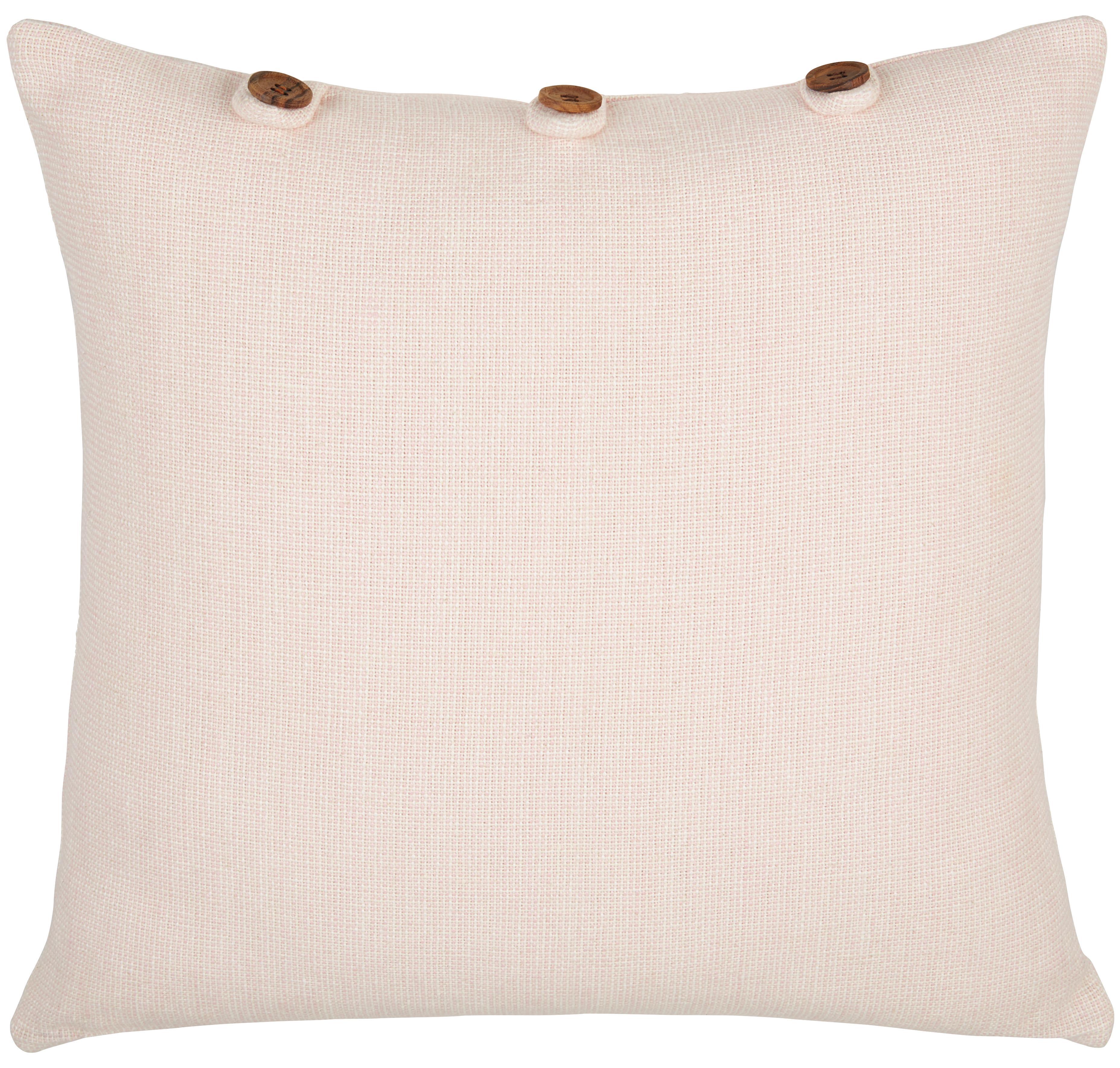 Zierkissen Nari - Rosa, MODERN, Textil (45/45cm) - Luca Bessoni