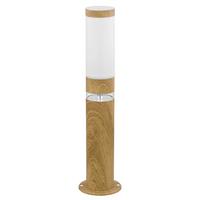 Außenleuchte 15 W Kunststoff/Edelstahl - Klar/Opal, KONVENTIONELL, Kunststoff/Metall (11,7/50cm) - Globo