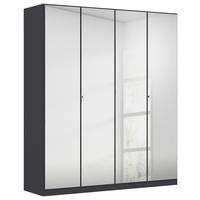 Kleiderschrank Reflect - Silberfarben/Grau, MODERN, Holzwerkstoff (181/210/54cm)