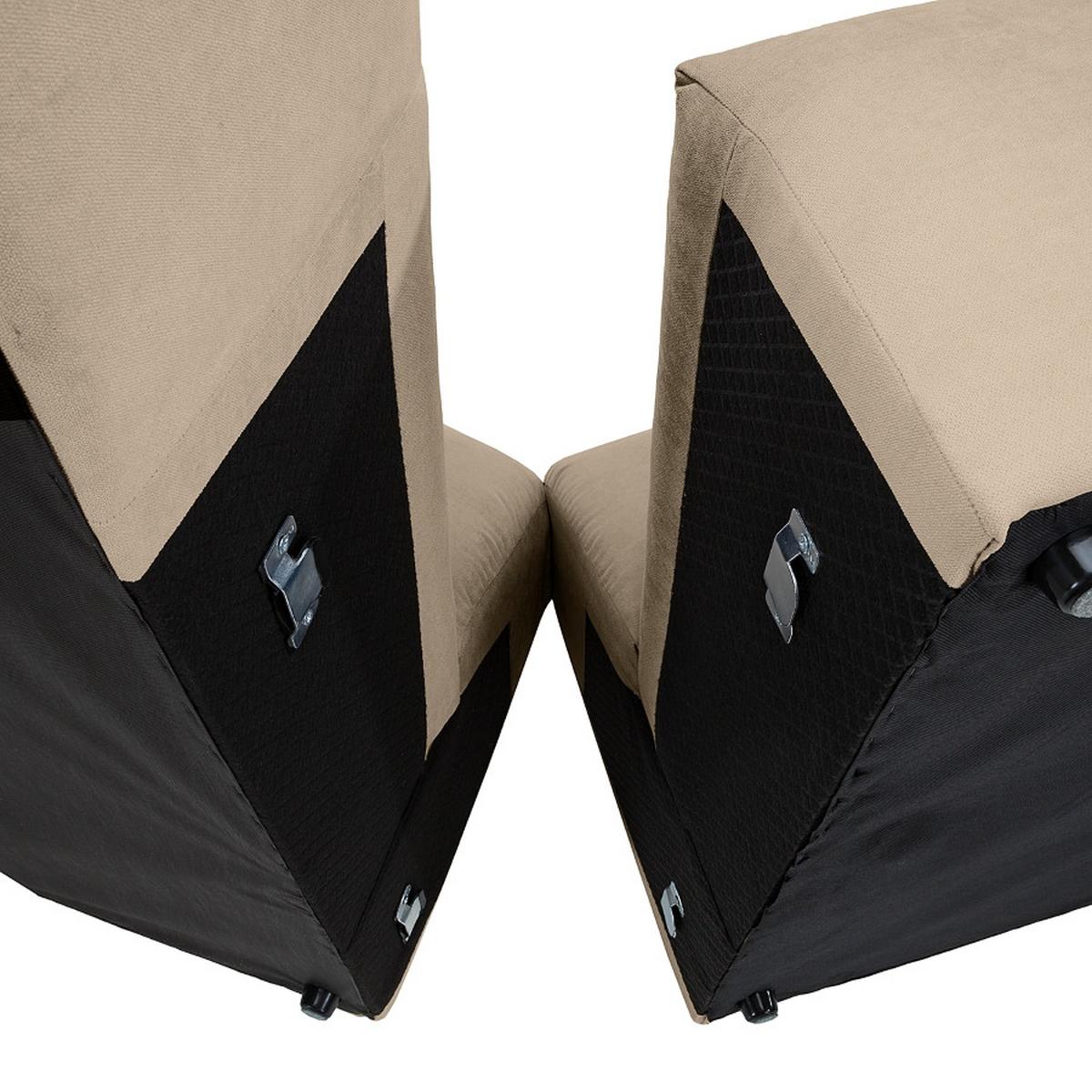 Ecksofa Bolt, Taupe S: 255x160 cm - Taupe, MODERN, Textil (255/160cm) - Trendmanufaktur