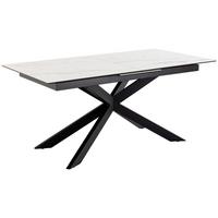 Esstisch Irwine H000023565 - Schwarz/Weiß, Design, Glas/Keramik (210/90/76cm) - MID.YOU