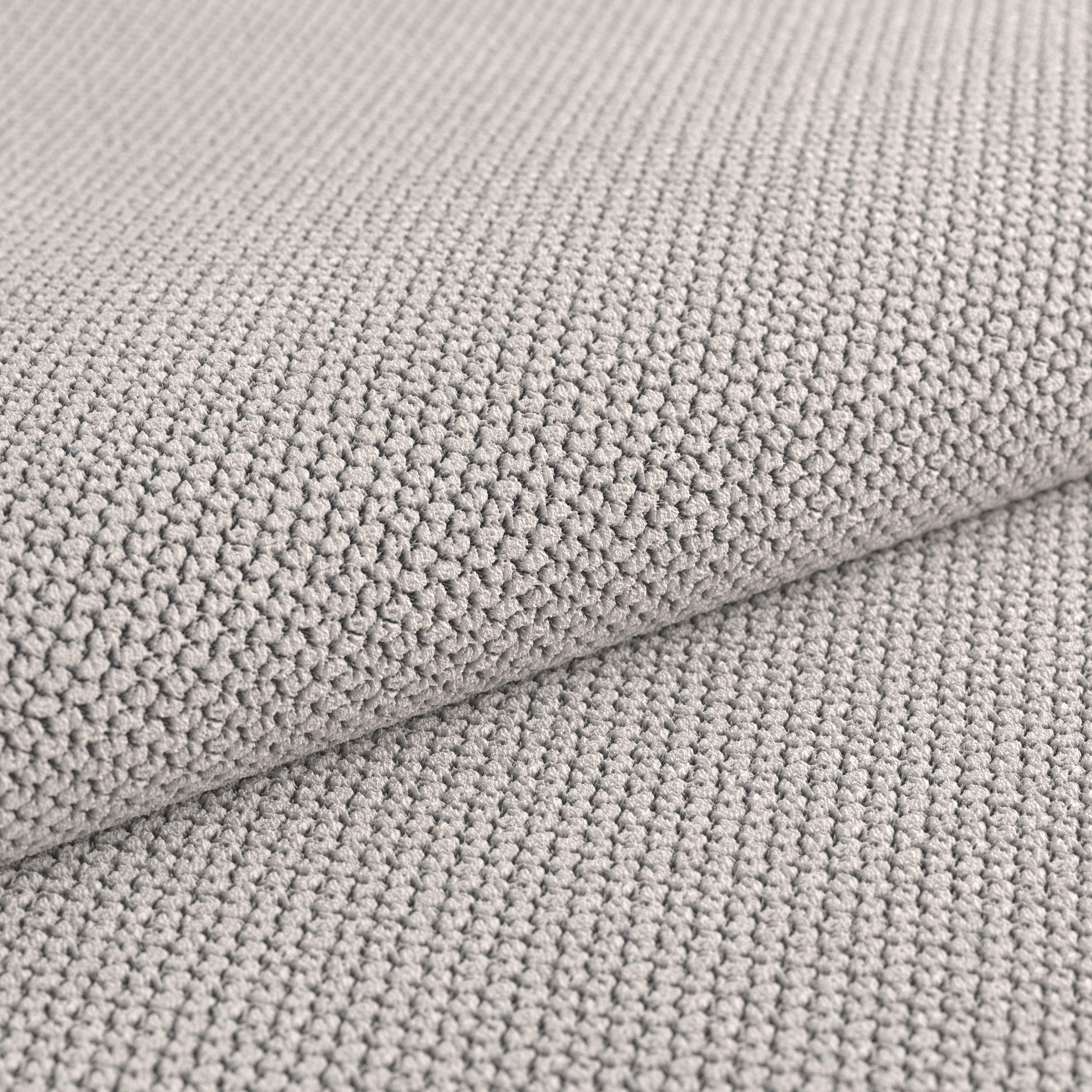 Vierfußstuhl Beluna Ii Webstoff Weiß, B: 47cm - Eichefarben/Weiß, KONVENTIONELL, Holz/Textil (47/91/44cm) - James Wood