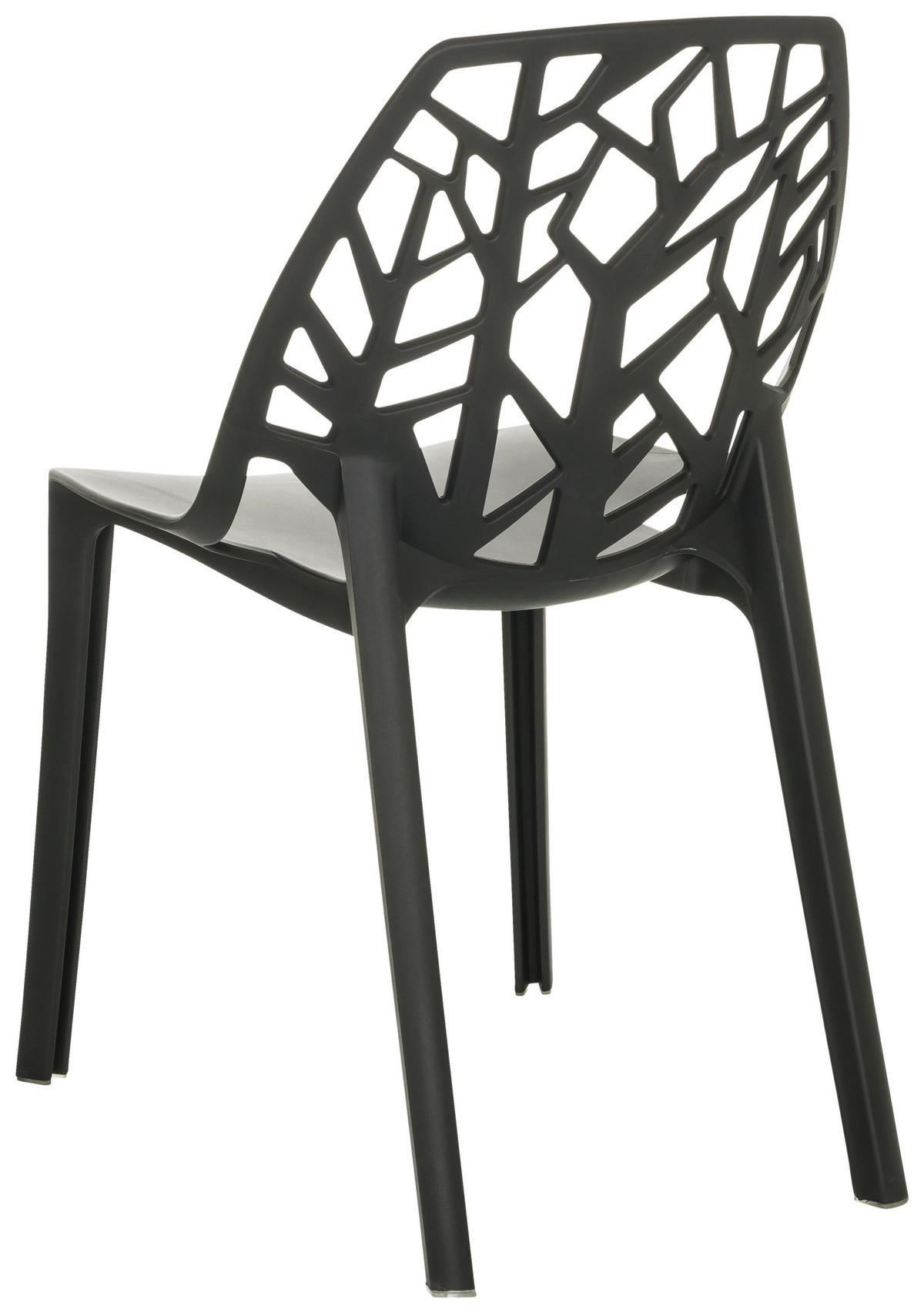 Stuhl Artifo Tri - Schwarz, Basics, Kunststoff (47/80/56cm) - MID.YOU