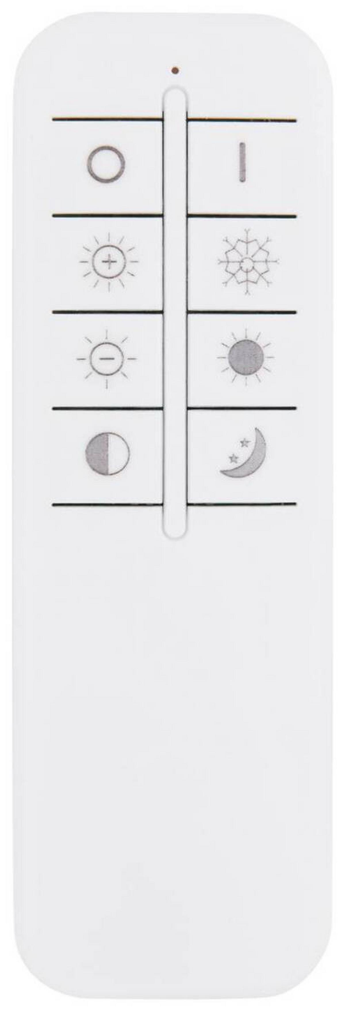 Led Függőlámpa Tabano - fekete/opál, Design, műanyag/fém (49,5/120cm)