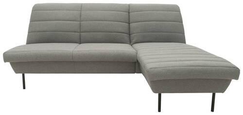 Ecksofa Looks Ix - Graubraun/Schwarz, Design, Textil (214/168cm) - LOOKS by W.Joop
