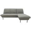 Ecksofa Looks Ix - Graubraun/Schwarz, Design, Textil (214/168cm) - LOOKS by W.Joop