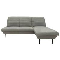 Ecksofa Looks Ix - Graubraun/Schwarz, Design, Textil (214/168cm) - LOOKS by W.Joop