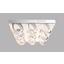 LED-Deckenleuchte Hida - Chromfarben, MODERN, Kunststoff/Metall (38/38/10cm)