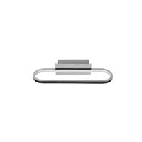 Led-wandleuchte Gianni, Ip44, 1-Flammig Mit Schalter - Chromfarben, Basics, Metall (40/14,8/7,5cm) - Trio Leuchten