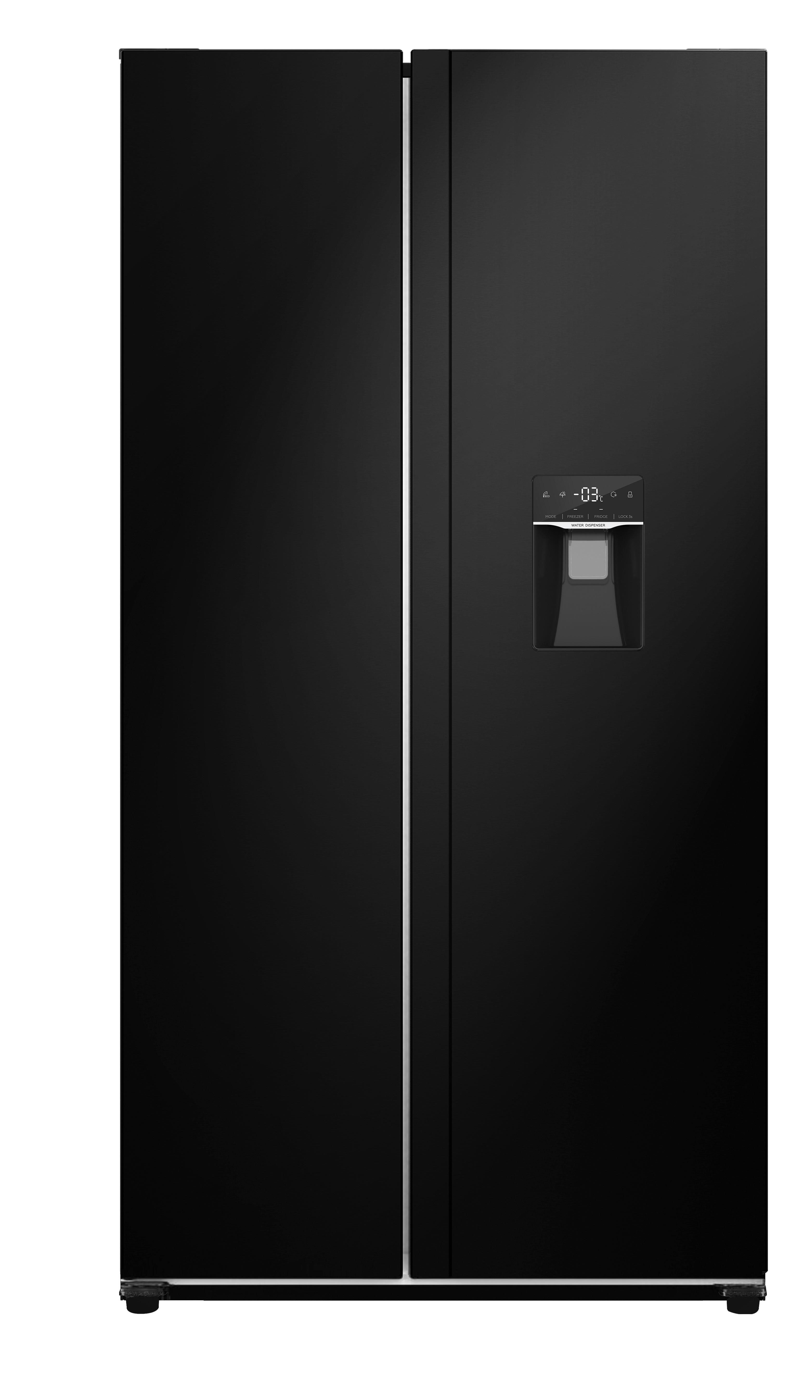 Side-By-Side Nabo Sbs 1600 - Schwarz, Basics (91/177/59cm) - Nabo